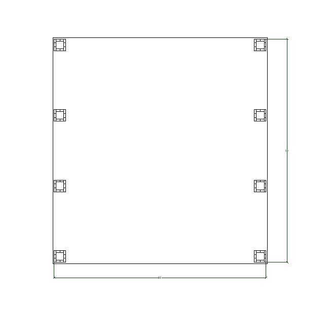 Backyard Large Timber Frame Pavilion Floor Plan