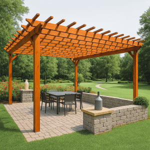 Pergola Plans: 5-in-1 DIY Complete Plans To Build A Garden Backyard Shelter visual