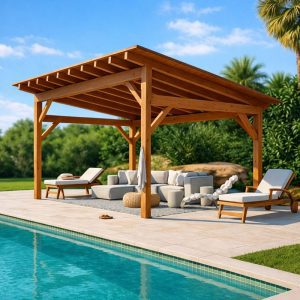 Outdoor Patio Cover plans, Backyard Pergola and Gazebo visual