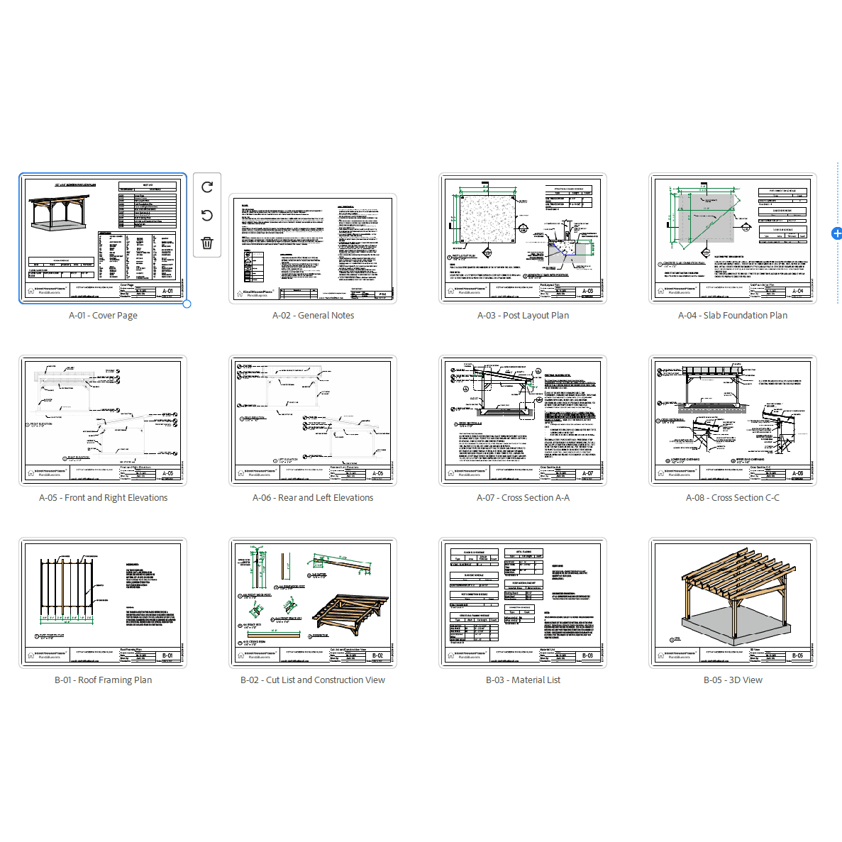 Outdoor Patio Cover plans, Backyard Pergola and Gazebo Design detailed